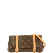 Louis Vuitton Vintage Pre-owned Canvas louis-vuitton-vskor Brown, Dam