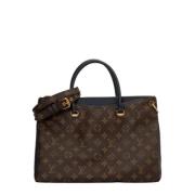 Louis Vuitton Vintage Pre-owned Canvas louis-vuitton-vskor Brown, Dam