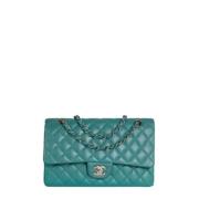 Chanel Vintage Pre-owned Laeder chanel-vskor Blue, Dam