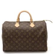 Louis Vuitton Vintage Pre-owned Canvas handvskor Brown, Dam