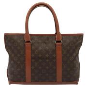 Louis Vuitton Vintage Pre-owned Canvas louis-vuitton-vskor Brown, Dam