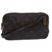 Louis Vuitton Vintage Pre-owned Canvas louis-vuitton-vskor Brown, Dam