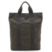 Hermès Vintage Pre-owned Canvas totevskor Gray, Dam