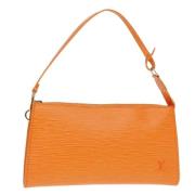 Louis Vuitton Vintage Pre-owned Laeder louis-vuitton-vskor Orange, Dam