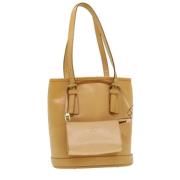 Louis Vuitton Vintage Pre-owned Laeder louis-vuitton-vskor Beige, Dam