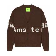 New Amsterdam Surf Association Brun Bomull Herr Cardigan 2024 Brown, H...