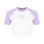 Dickies Vit Crop Top - Sodaville Purple, Dam