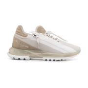 Givenchy Beige Sneakers med Toggle Stängning Beige, Dam