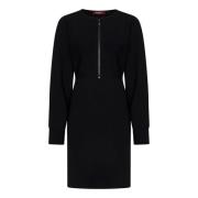 Max Mara Svart Mini Klänning Studio Föremål Black, Dam