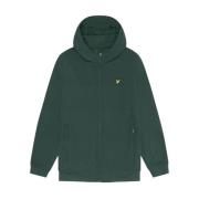 Lyle & Scott Grön Fleece Softshell Jacka Green, Herr