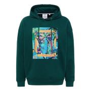 Carlo Colucci De Val Oversized Hoodie Green, Herr