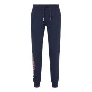 Carlo Colucci Atletico Contrater Sweatpants Blue, Herr