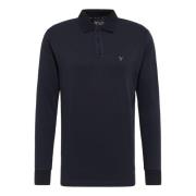 Carlo Colucci Unika herr polo shirts Blue, Herr