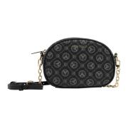 Carlo Colucci Shoulder Bags Black, Dam