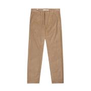 Norse Projects Reguljär Vid Corduroy Byxor Brown, Herr