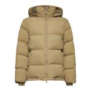 Burberry Quiltad Nylon Dunjacka Beige, Herr