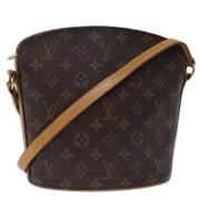 Louis Vuitton Vintage Pre-owned Canvas louis-vuitton-vskor Brown, Dam