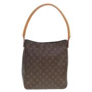 Louis Vuitton Vintage Pre-owned Canvas louis-vuitton-vskor Brown, Dam