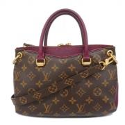 Louis Vuitton Vintage Pre-owned Canvas louis-vuitton-vskor Brown, Dam