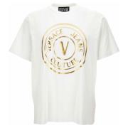 Versace Jeans Couture T-shirts och Polos White, Herr