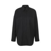 Riani Svart blus med kristallutsmyckning Black, Dam