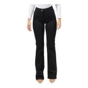 Patrizia Pepe Svart Skinny Jegging Jeans Black, Dam