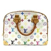 Louis Vuitton Vintage Pre-owned Canvas louis-vuitton-vskor White, Dam