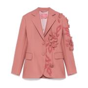 Ermanno Scervino Stilig Jacka för Moderna Fashionistas Pink, Dam