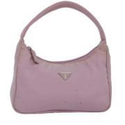 Prada Vintage Pre-owned Nylon prada-vskor Pink, Dam