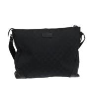 Gucci Vintage Pre-owned Canvas gucci-vskor Black, Dam