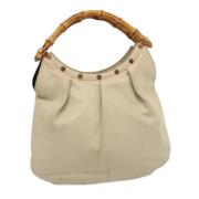 Gucci Vintage Pre-owned Laeder gucci-vskor Beige, Dam