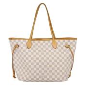 Louis Vuitton Vintage Pre-owned Canvas louis-vuitton-vskor White, Dam