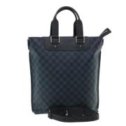 Louis Vuitton Vintage Pre-owned Canvas totevskor Blue, Dam