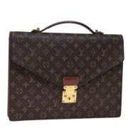 Louis Vuitton Vintage Pre-owned Canvas louis-vuitton-vskor Brown, Dam