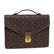 Louis Vuitton Vintage Pre-owned Canvas handvskor Brown, Dam