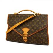 Louis Vuitton Vintage Pre-owned Tyg handvskor Brown, Dam