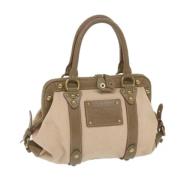 Louis Vuitton Vintage Pre-owned Canvas louis-vuitton-vskor Beige, Dam