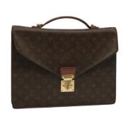 Louis Vuitton Vintage Pre-owned Canvas louis-vuitton-vskor Brown, Dam