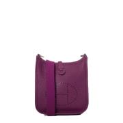 Hermès Vintage Pre-owned Laeder axelremsvskor Purple, Dam