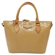 Louis Vuitton Vintage Pre-owned Laeder louis-vuitton-vskor Beige, Dam