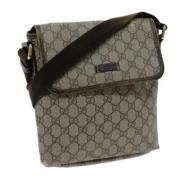 Gucci Vintage Pre-owned Canvas gucci-vskor Beige, Dam