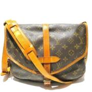 Louis Vuitton Vintage Pre-owned Canvas louis-vuitton-vskor Brown, Dam