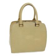 Louis Vuitton Vintage Pre-owned Laeder louis-vuitton-vskor Beige, Dam