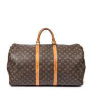 Louis Vuitton Vintage Pre-owned Canvas handvskor Brown, Dam