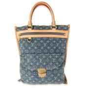 Louis Vuitton Vintage Pre-owned Laeder handvskor Blue, Dam