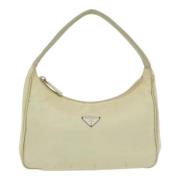 Prada Vintage Pre-owned Tyg prada-vskor Beige, Dam