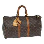 Louis Vuitton Vintage Pre-owned Canvas louis-vuitton-vskor Brown, Dam