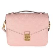 Louis Vuitton Vintage Pre-owned Laeder axelremsvskor Pink, Dam