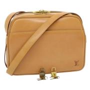 Louis Vuitton Vintage Pre-owned Laeder louis-vuitton-vskor Yellow, Dam