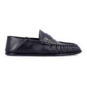 Saint Laurent Svart Loafer Penny Tofflor Aw24 Black, Herr